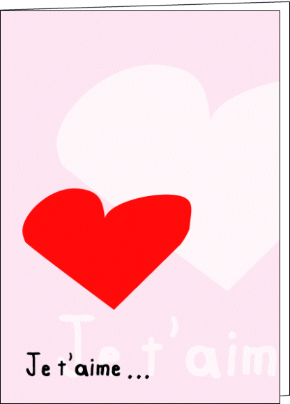 Je t'aime...